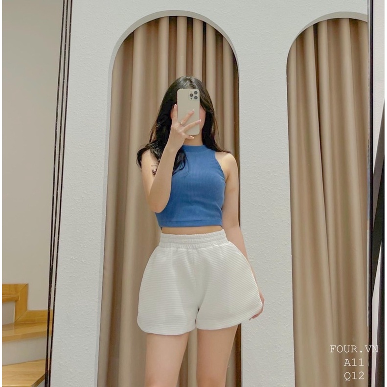 ÁO CROPTOP THỂ THAO BA LỖ BODY ÔM DÁNG TRẺ TRUNG NĂNG ĐỘNG