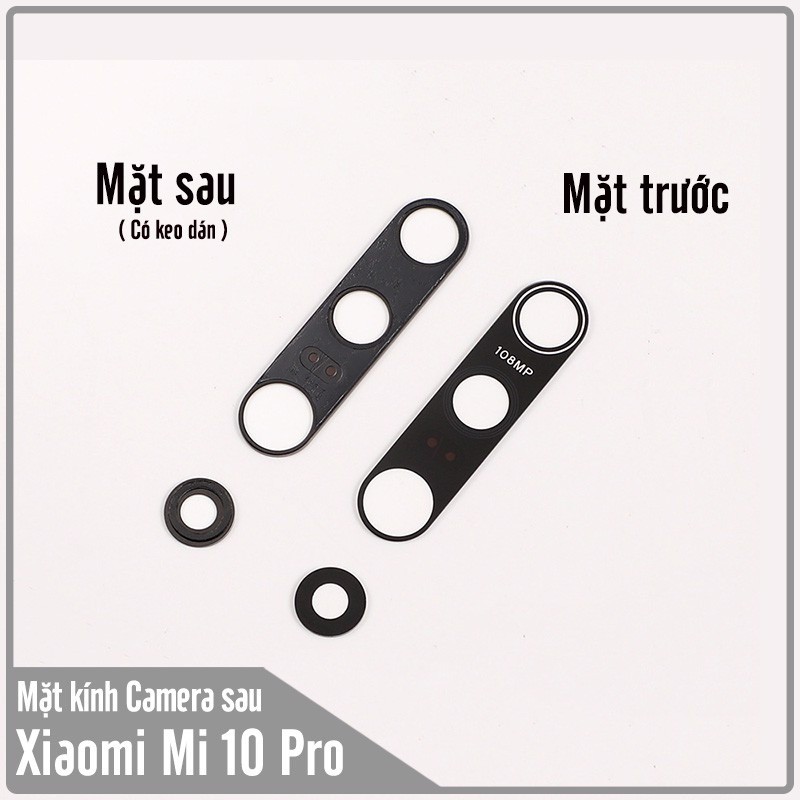 Mặt kính thay thế camera sau cho Xiaomi Mi 10 Pro