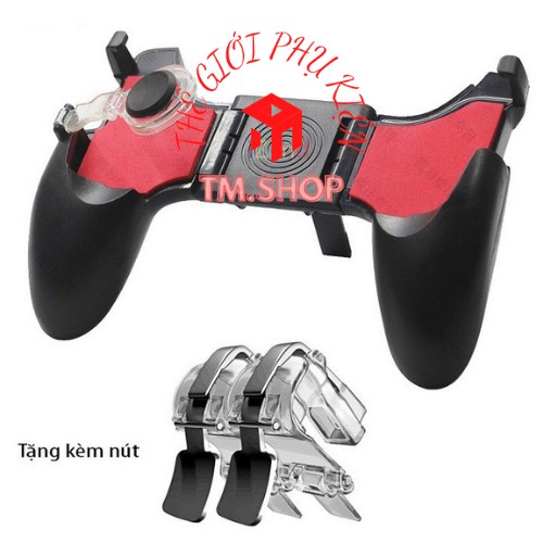 Bộ tay chơi game 5 in 1. GAMEPAD chơi liên quân, pubg mobile, Tay cầm chơi game có nút di chuyển cho điện thoại | BigBuy360 - bigbuy360.vn