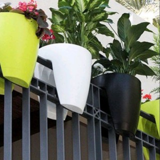 Chậu kẹp lan can cỡ đại cao cấp