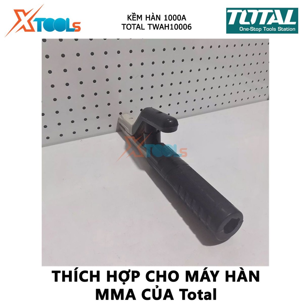 Kìm hàn TOTAL TWAH10006 kềm hàn 800A, Điện thế 220-240V, 30/T kẹp mũi hàn trong sửa chữa, lắp ráp cơ khí [XTOOLs][XSAFE]