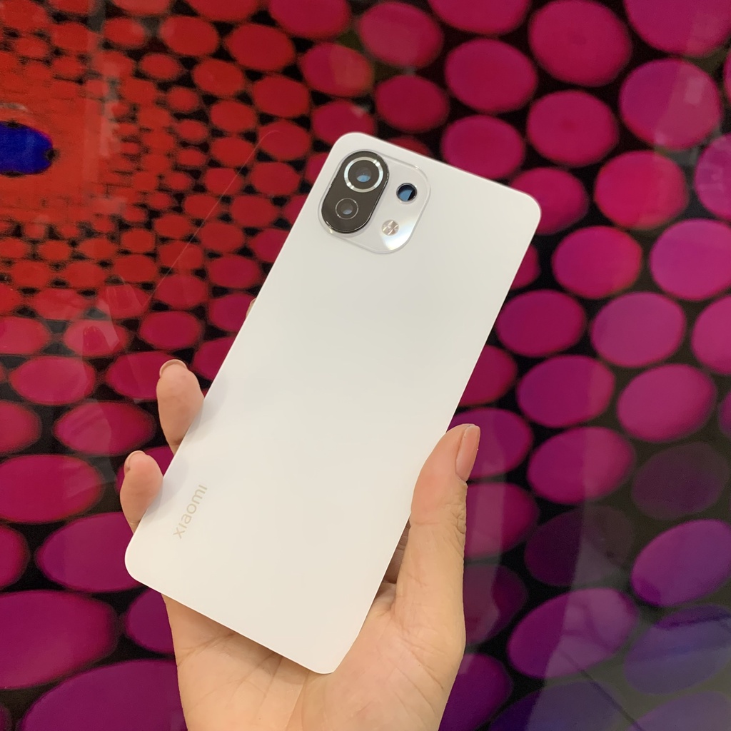 Nắp lưng Xiaomi 11 lite kèm kính camera