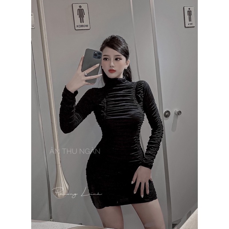 Váy body nhún siêu hóttt
