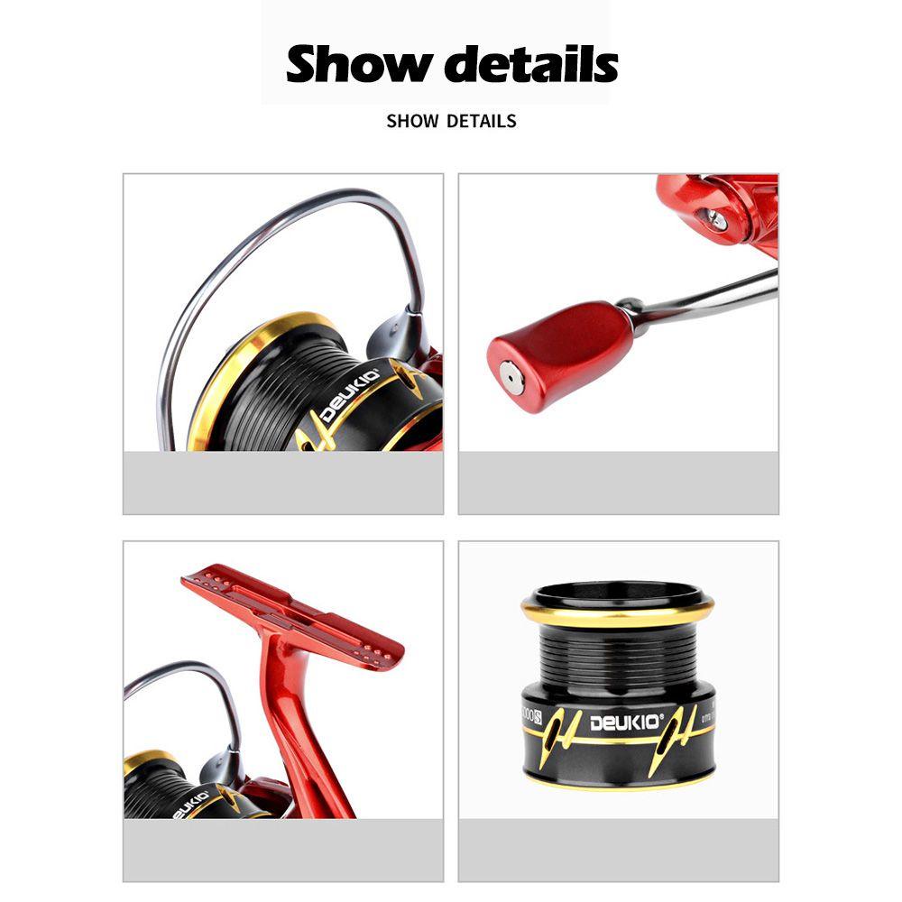 YOLA Máy Câu Cá Kim Loại 5 + 1BB Cao Cấp Chuyên Dùng