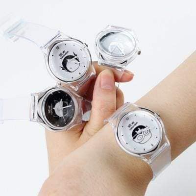 [HCM] Đồng Hồ Nữ Dây Đeo Trong Suốt Siêu Cute | BigBuy360 - bigbuy360.vn