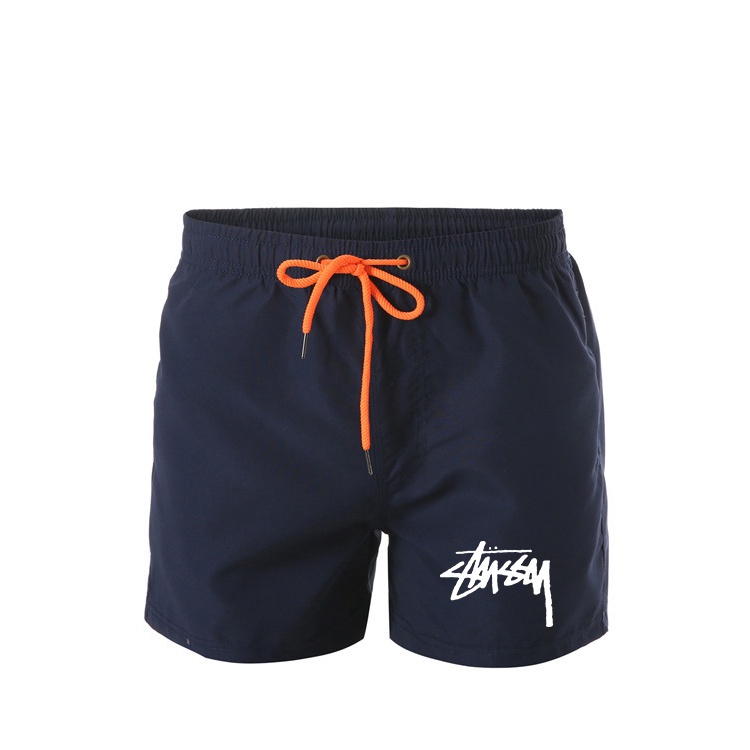 Quần Short Đi Biển In Logo Stussy Cổ Điển Thời Trang Unisex