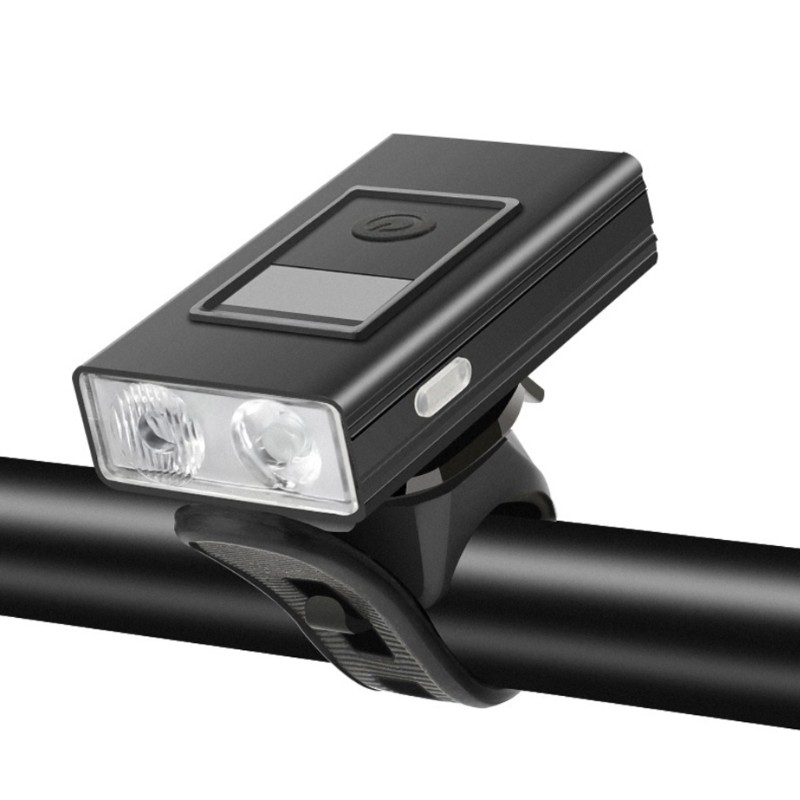 Đèn LED chiếu sáng gắn phía trước xe đạp màn hình kỹ thuật số / đèn báo 500 Lumens 2000mAh sạc cổng USB MTB