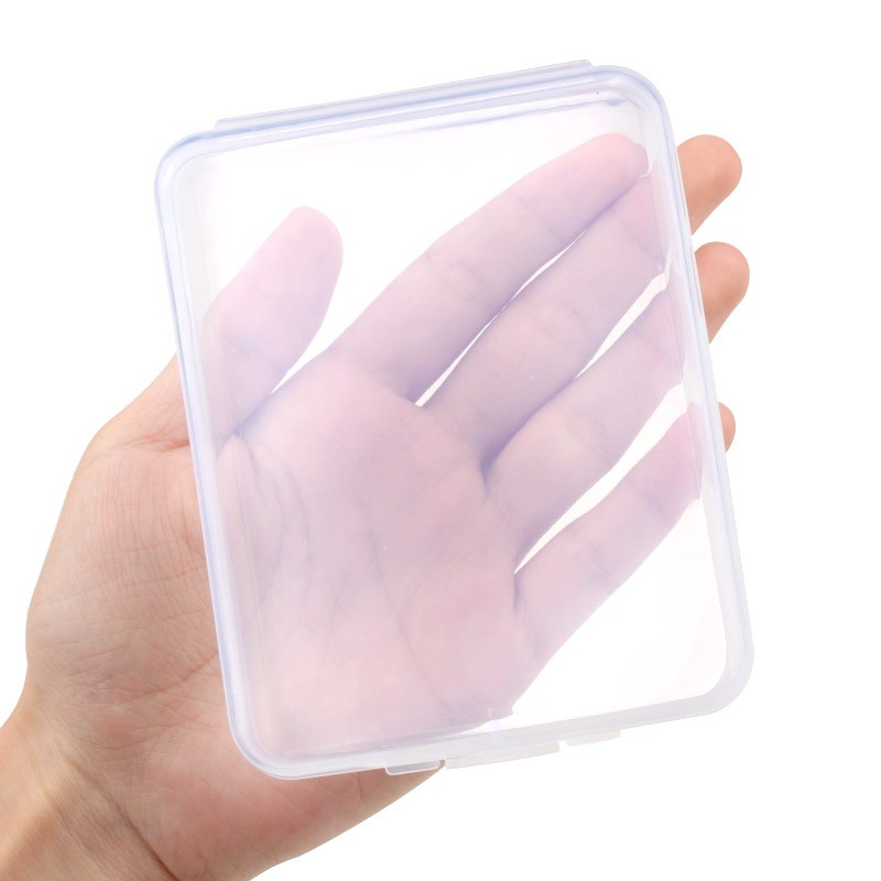 Hộp chứa nhựa với thiết bị mở rộng, con trỏ, hộp tủ trưng bày vuông góc rõ ràng