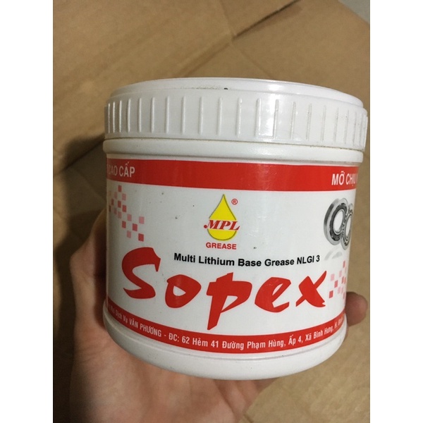 Mỡ bò chịu nhiệt cao cấp Sopex