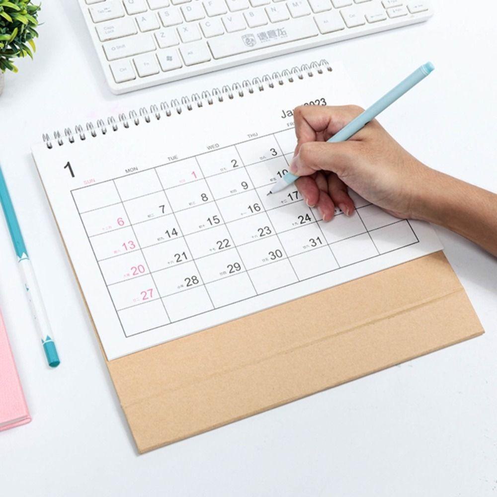 PISTA Lịch Để Bàn 2023 Vẽ Tay Thời Trang