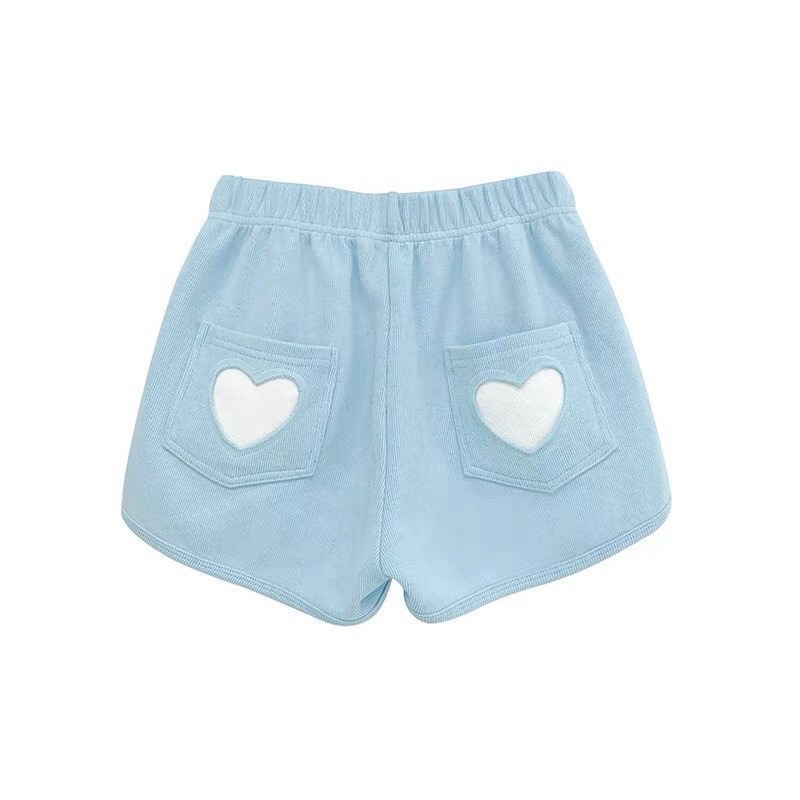 quần short tim⚡️FREESHIP EXTRA⚡️quần đùi chất bao phê