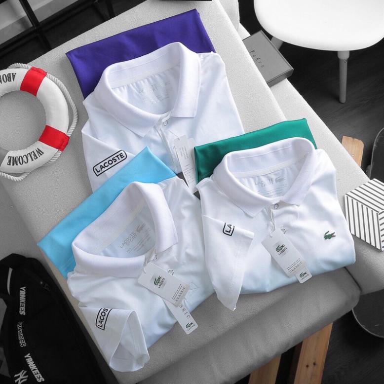 ÁO THUN NAM LACOSTE CAO CẤP. CHẤT THUN LẠNH HÀNG THÁI LAN TAG MAG ĐẦY ĐỦ.LOGO THÊU NGỰC 🥇