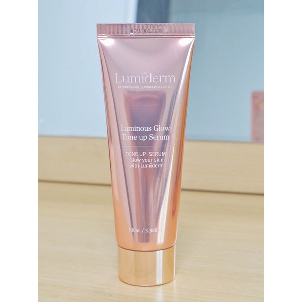 Kem Dưỡng Trắng Da  nâng tone cấp ẩm làm sáng Lumiderm Luminous Glow Tone Up Serum 100ml