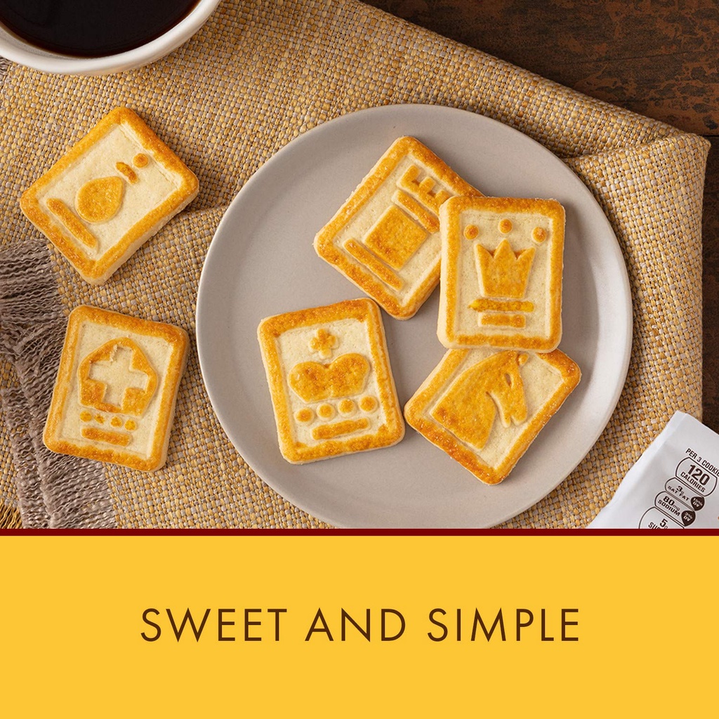 [HỘP 412g - CHESSMEN] BÁNH QUY BƠ PHÔ MAI USA [USA] PEPPERIDGE FARM Chessmen Butter