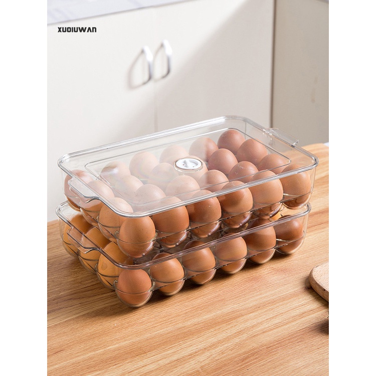 Hộp đựng trứng 24 ngăn chống va chạm chống trượt cho tủ lạnh