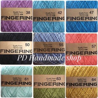 Sợi Fingering ( bảng màu 01 )