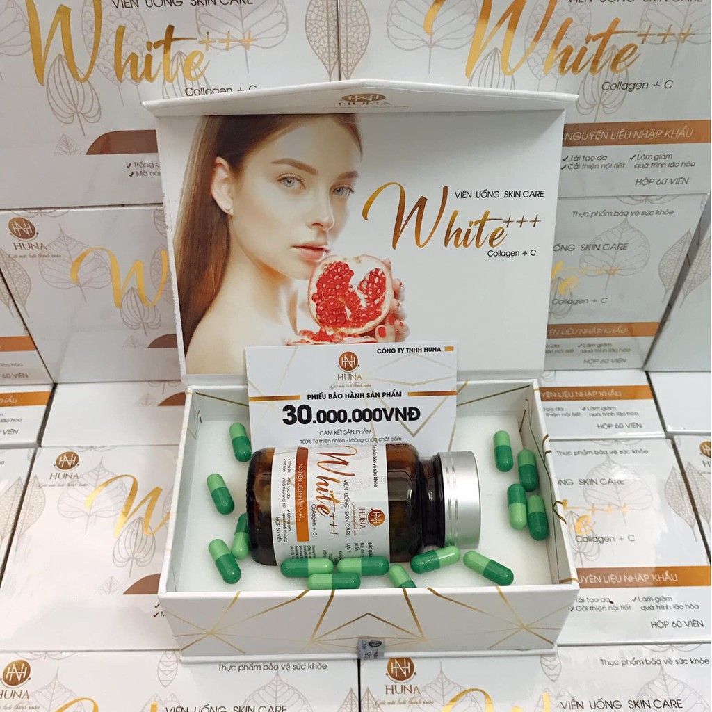 Viên Uống Trắng Da White - Ngừa Nám - Trắng Sáng Da Hiệu quả | Thế Giới Skin Care