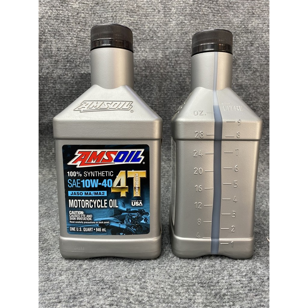 Nhớt AMSOIL Performance 4T 10W40 946ml