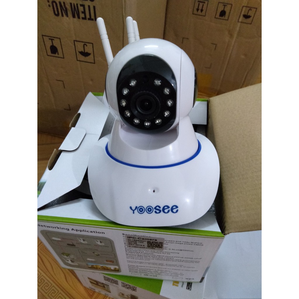 (Bao giá toàn quốc) Camera Yoosee 3 râu 720P bắt sóng mạnh hơn 1,5 lần thế hệ cũ. | WebRaoVat - webraovat.net.vn