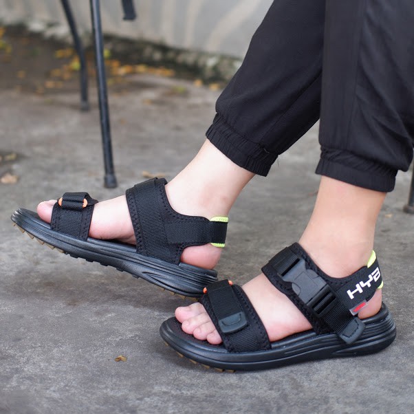 [Mua Kèm Áo Thun 0Đ] Giày Sandal Vento Chính Hãng Nam Nữ Đế Siêu Êm - NB38B Đen