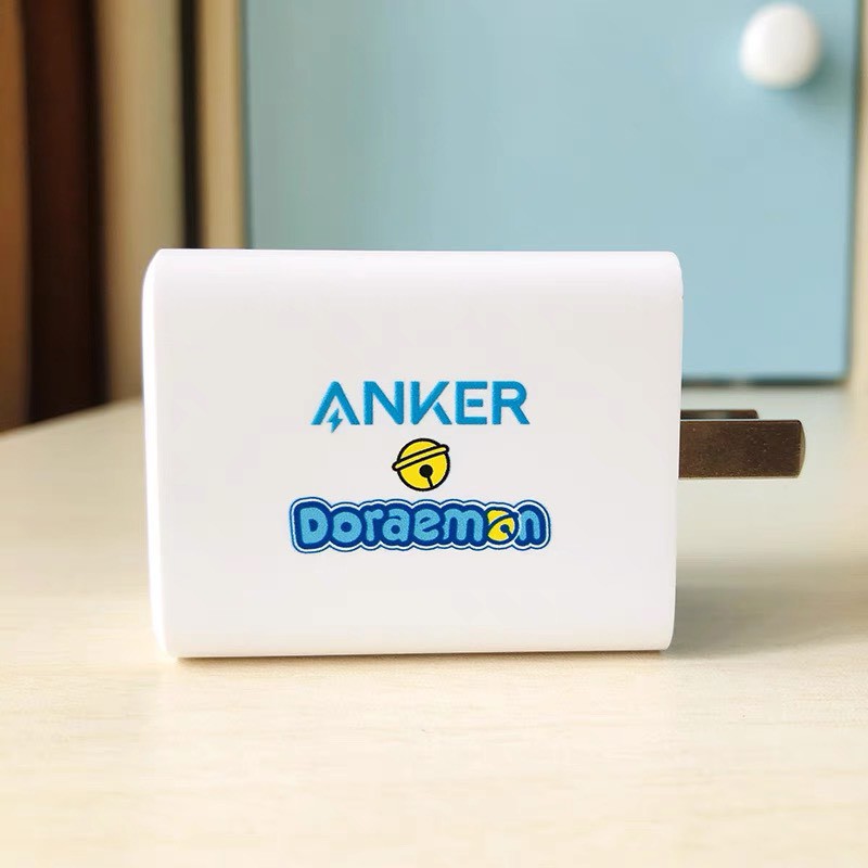 Bộ Sạc Anker Doraemon 65W cho Laptop - Phiên Bản Doraemon Sạc A2718 + Cáp A8856