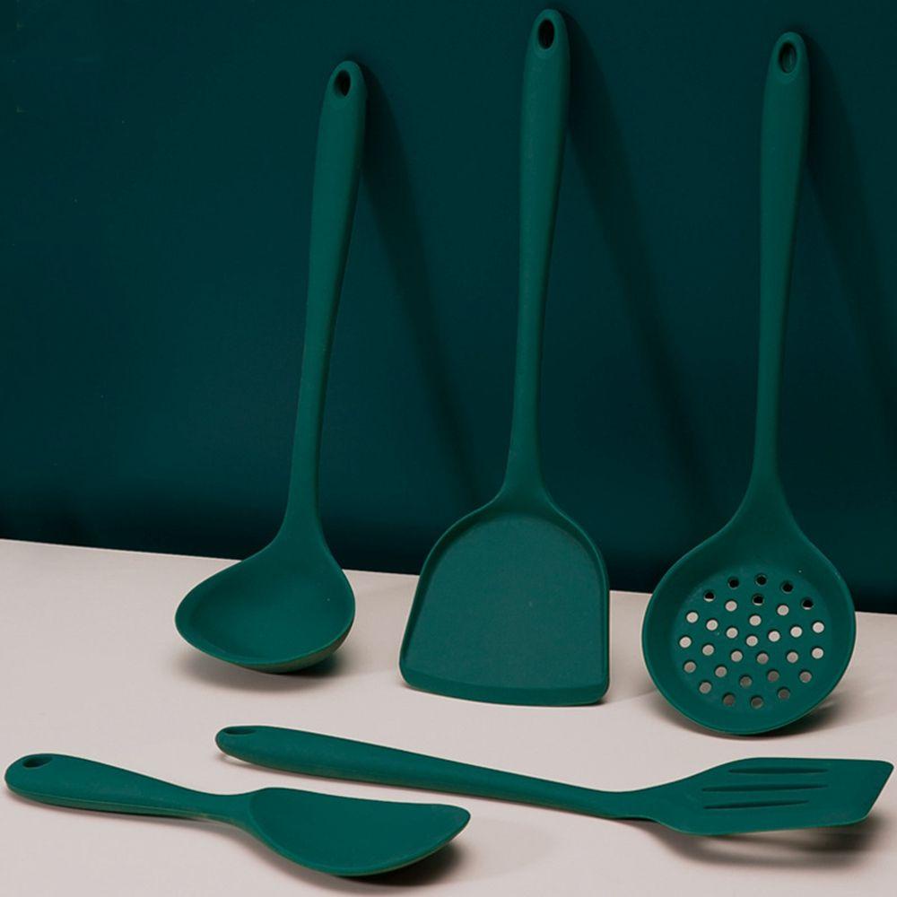 Xẻng Nấu Ăn Bằng Silicone Cách Nhiệt Chống Dính Tiện Dụng Cho Nhà Bếp