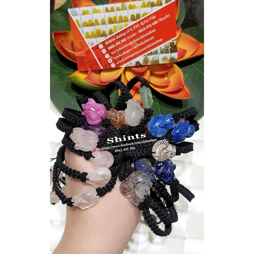 Vòng hồ ly chín đuôi tết dây chỉ bền - đẹp - chắc chắn