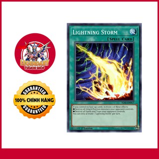 [EN-JP][Thẻ Bài Yugioh Chính Hãng] Lightning Storm - Chổi Sấm