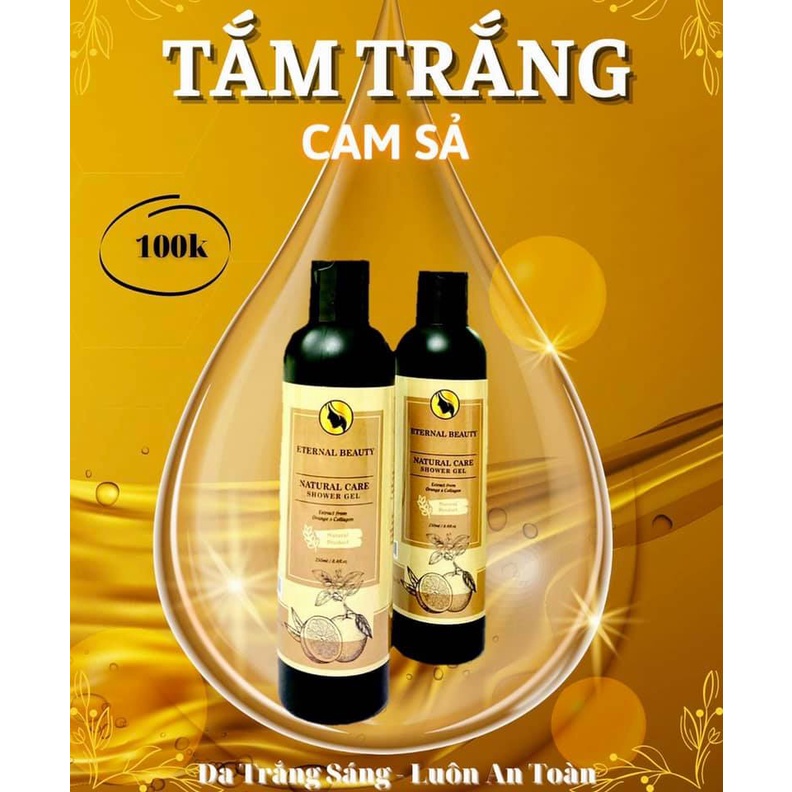 Tắm trắng Cam Sả BEAUTY ETERNAL CARE  100ml.
