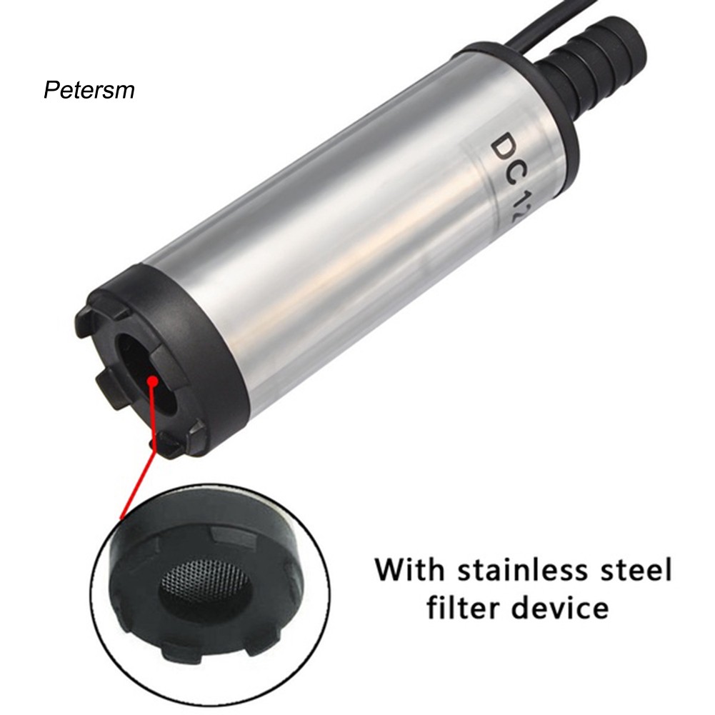 Bơm Dầu Dc 12v Đường Kính 38mm