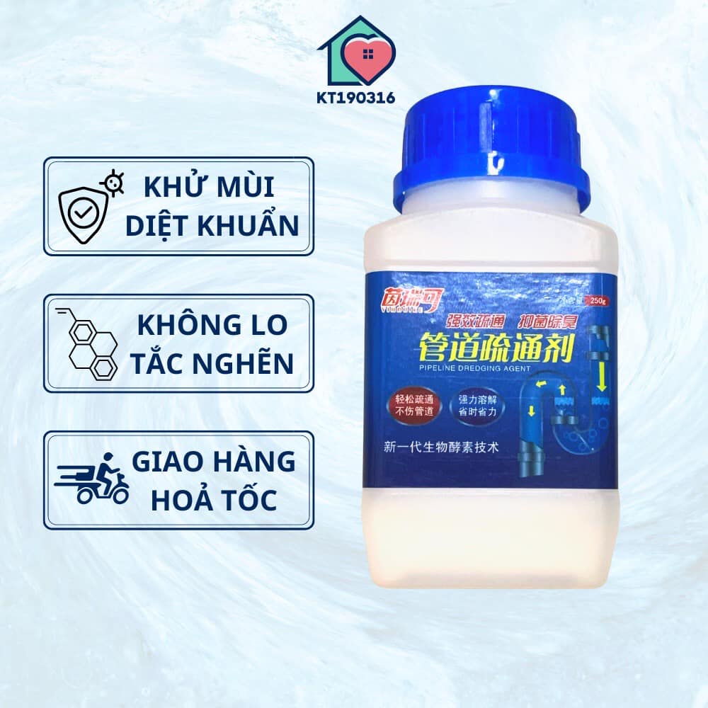 Chai bột thông cống thần thánh
