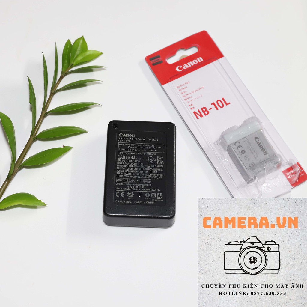 Sạc máy ảnh Canon CB-2LCE (cho pin NB-10L)