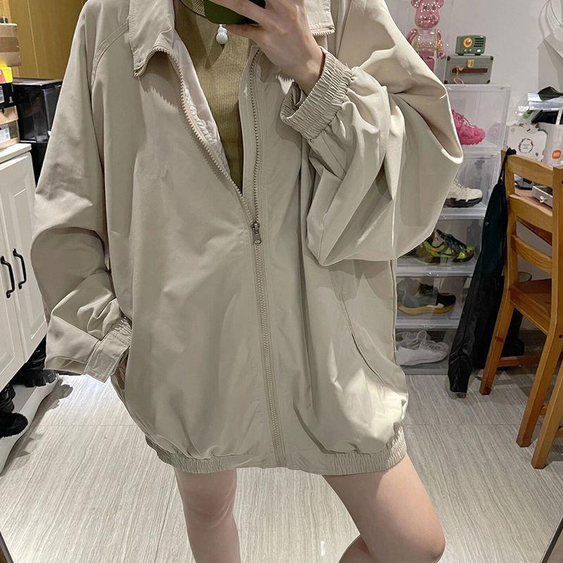 Áo Khoác Bóng Chày Mỏng Thời Trang Xuân Thu Phong Cách Mới 2022 Cho Nữ