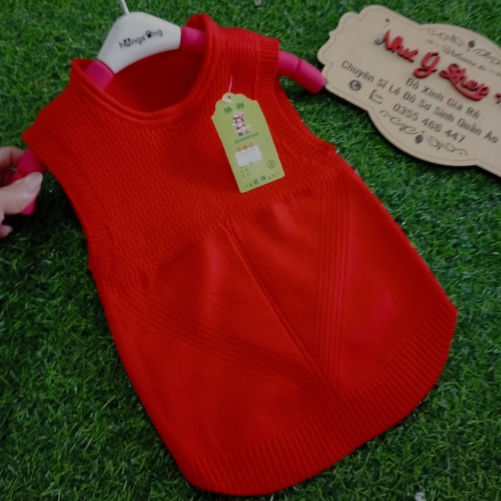 [A84 - Nhiều Mẫu, Siêu rẻ] Áo Gile Len Quảng Châu Cao Cấp Mềm Mịn Cho Bé Gái