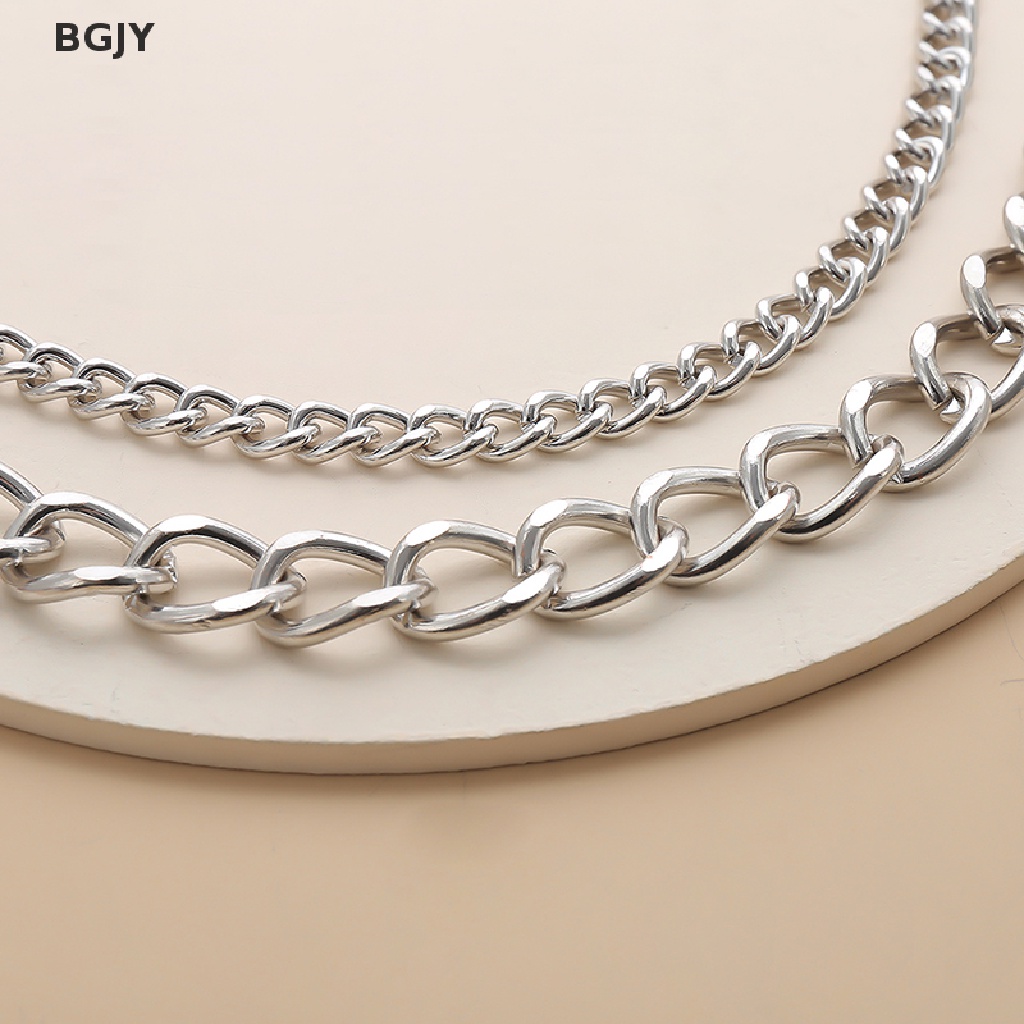 Dây Xích Hai Lớp Đeo Thắt Lưng Quần Jean Phong Cách Punk Hip Hop Mới