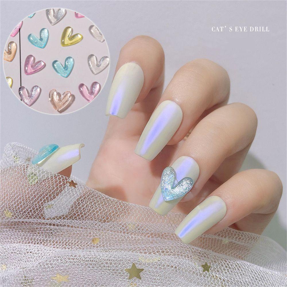 NIUYOU Bộ 30 Đá Đính Trang Trí Móng Tay Sáng Tạo