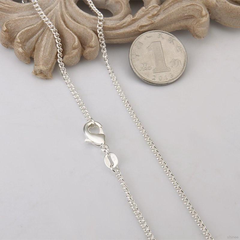 Dây chuyền hợp kim bạc mắc xích kiểu dáng thời trang