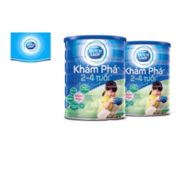 Combo 2 lon Sữa bột Dutch Lady Khám Phá 1.5kg.