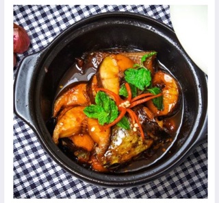 Nồi đất kho tộ (thịt, cá) tráng men cao cấp