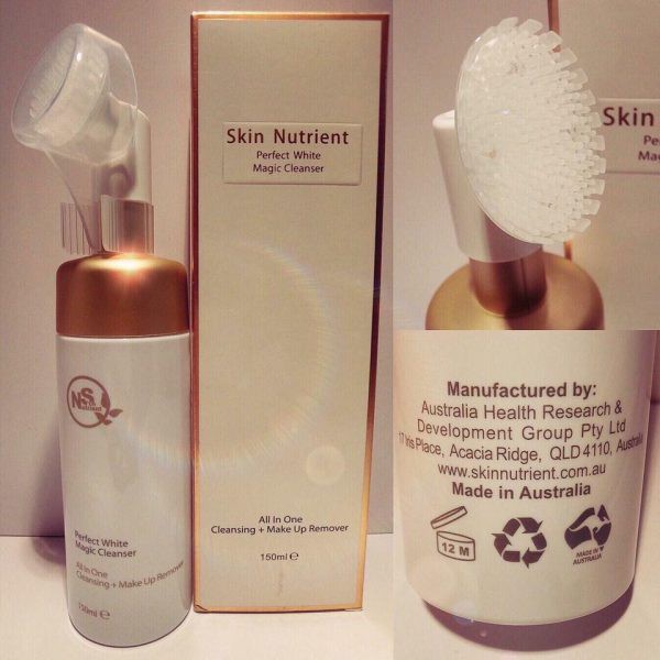 skin nutrient perfect white magic cleanser