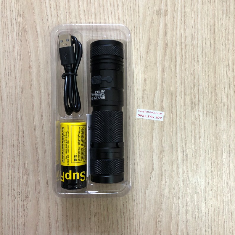 Đèn pin Supfire A2 – S đa năng, Pin to cực khỏe –
