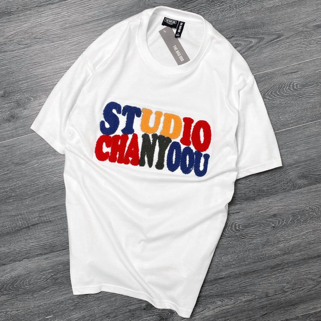 Áo thun tay lỡ Studio thêu nổi , áo phông cotton cao cấp, T shirt nam nữ unisex, MSW Town | BigBuy360 - bigbuy360.vn