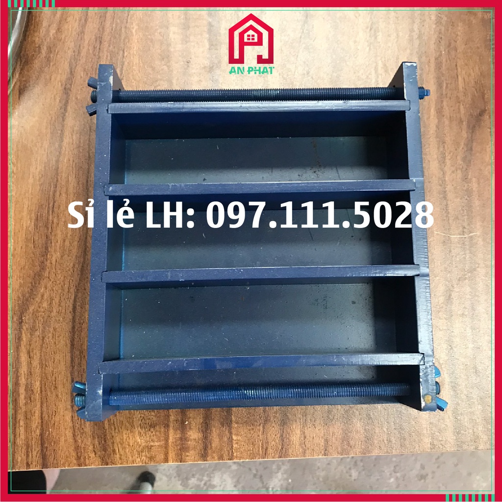 Khuôn đúc mẫu vữa xi măng 40x40x160mm bằng thép