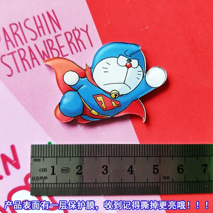 Huy Hiệu Cài Áo Hình Doraemon Xinh Xắn