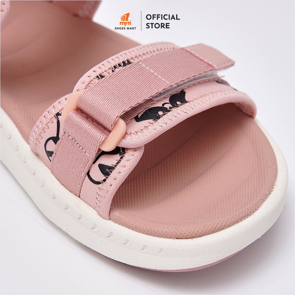 Sandal Nữ ZX 2726 Raccoon Pink White in hình Mascot đế EVA 3.5cm công nghệ mới