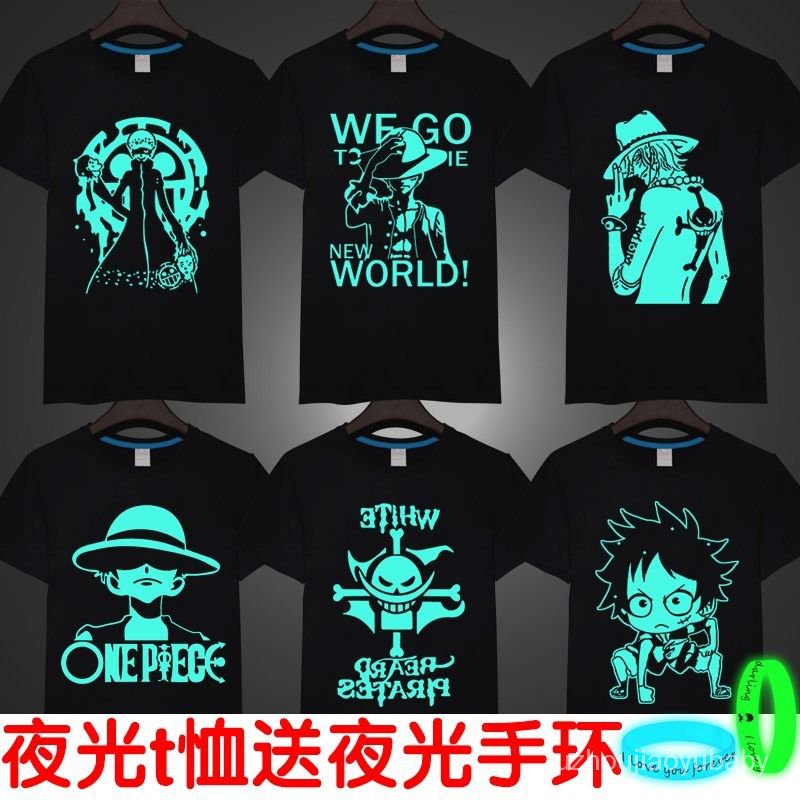 Áo Thun Nam Nữ Tay Lỡ In Hình Nhân Vật Luffy Trong Phim One Piece
