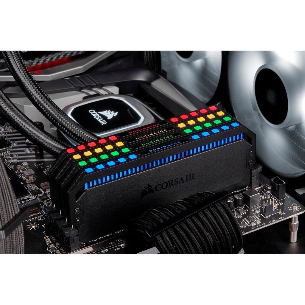 RAM PC CORSAIR DOMINATOR PLATINUM RGB 16GB DDR4 2x8GB 3000MHz CMT16GX4M2C3000C15
