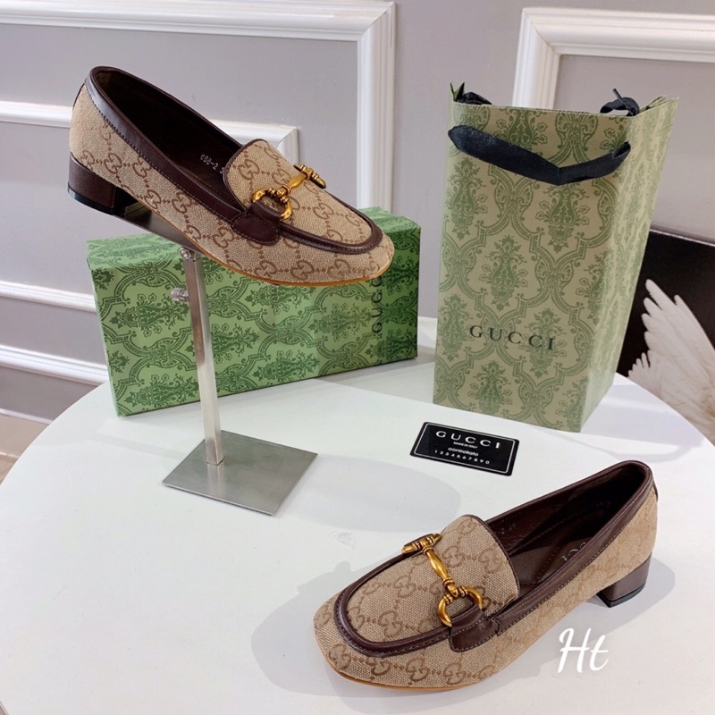 ❄️HÀNG QUẢNG CHÂU FULL BOX❄️ Giày moka gót vuông 3cm