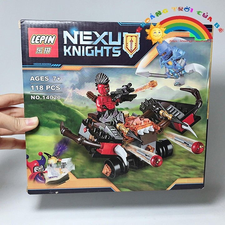 Đồ Chơi Xếp hình thông minh Nexo Knight 14020 DB178 [SHIP TOÀN QUỐC]