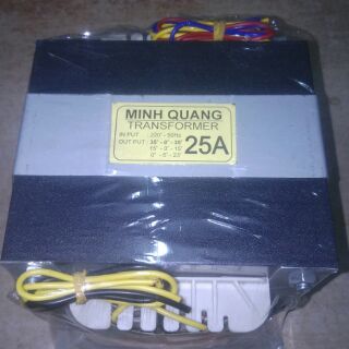 Biến áp ampli 25A 35V đôi